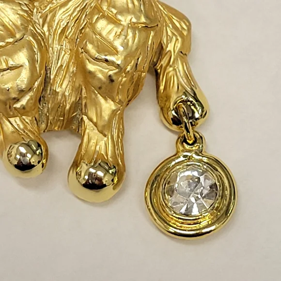 Vintage Giusti Cat Brooch - Picture 3 of 6